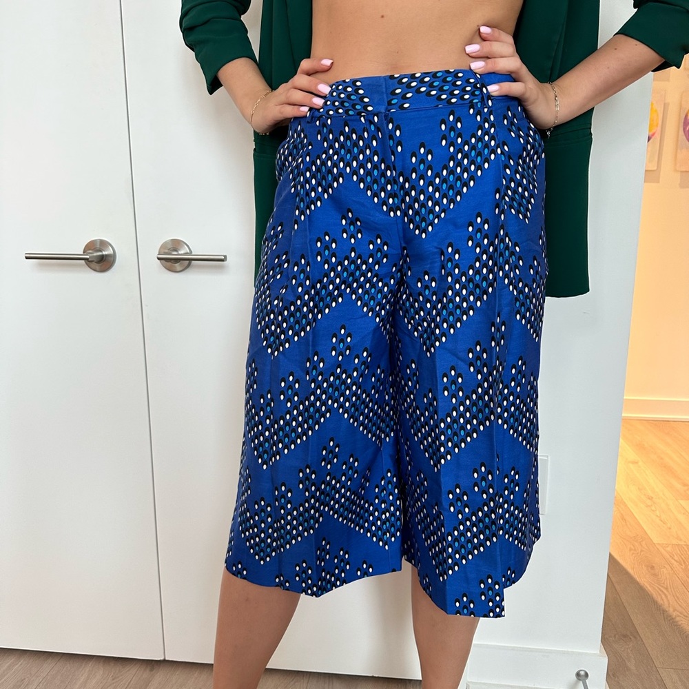diane von furstenberg pants DVF (blue, white, black) classy size 2